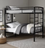 Black Metal Bunk Beds