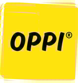 Edukacinių žaidimų Oppi kompanijos logotipas