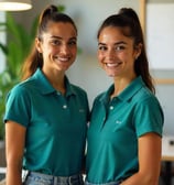 Uniformes de Camisa de Malha e Polos