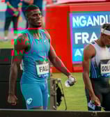 Portrait de Mouhamadou Fall avant sa course