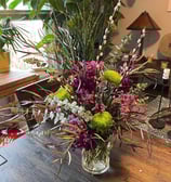 A Spring flower arrangement designed by Andy Albright
