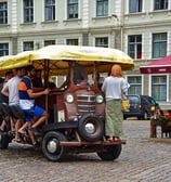 Beer Bike in Riga Old town