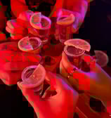 Welcome drink @ Pub Crawl Riga