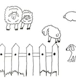 Hays Sheep Coloring Page