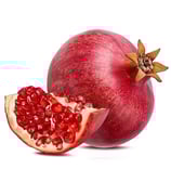 a pomegranatent and a pomegranate hamer candy