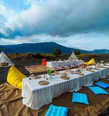 Breakfast picnic di Bromo