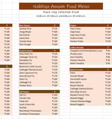 Nabhya Annam Food Menu