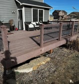 a deck completed after repair