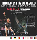 Locandina Trofeo Città di Jesolo 2022