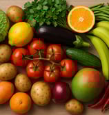 "Fresh perishable goods packed for safe international shipping."