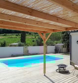 Petites charpentes : pergola en bois - Millau