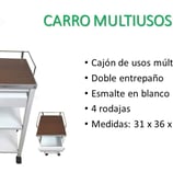 Carro para unidad de electro y evacuador de humo