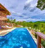 Pool and tropical garden retreat center Eden on the Chocolata