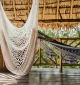 hammocks at relaxing area