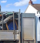 hiltons rubbish removals van loaded with rubbish