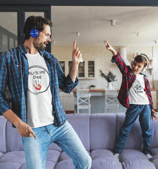 dad and son having fun.  father's day gift ideas