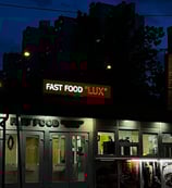 Fast food LUX svjetleća reklama