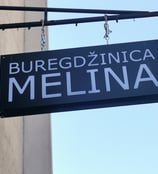 Buregdžinica Melina svjetleća reklama