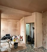 Local plastering service near Worcester, perfectly smooth walls by D and N Plastering.