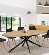 table ovale ALIX
