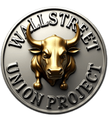 a gold bull head on a silver coin