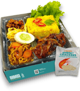 Nasi Kuning Ayam Mentega MamiRasa