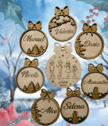 decori natalizi personalizzati