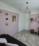 Chambre d'amis rose