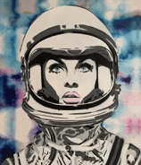 Efin round astro art