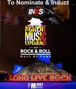 Induct INXS Rock Hall At Night