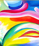 Personalized intuitive Reiki art acrylic painting soul path portrait