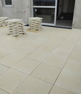 terrasse dalle sur plot