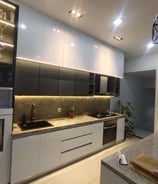 kitchen aluminium design