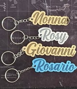 Portachiavi personalizzati in plexiglass