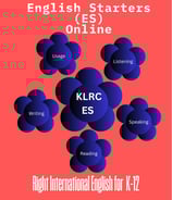 Learning English with KLRC School. Focus on Listening, Speaking, Reading, Writing