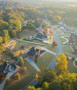 Sunrise of small neighborhood