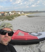 wingfoil Kuźnica 2021 foggy instruktor