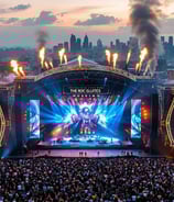 Imagine to be with BTS rocks at such an open-air festival.