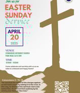Easter Sunday Service 2025