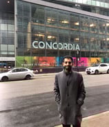 Koshish Foundation-supported student at Concordia University.