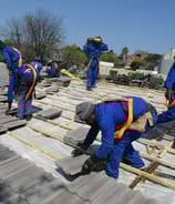Roofing project, Sandton. Environmental Pro Construction
