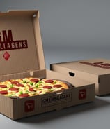 Caixa de Papelão para Pizza