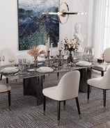 a dining room that is luxurious 