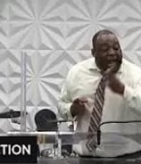 Pastor Preaching from the pulpit