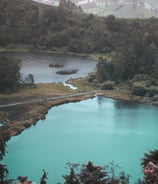 Color Lake Dieng Plateau