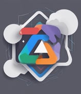 A smartphone displaying the 'Copilot' application screen, featuring a colorful logo and tagline 'Everyday AI companion'. The background consists of blurred images of digital applications such as Google Flights, Hotels, and Maps, suggesting various functionalities.