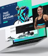 Website design pages for e-commerce company Atalanta.
