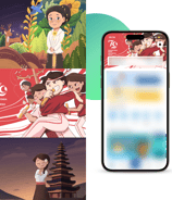 mockup assets illustration for application