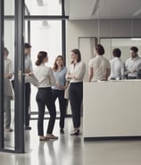A person is sitting on concrete steps leading to a red door of a brick building. They are wearing a graduation cap and a sweatshirt with the words 'El Paso' printed on it. The building is labeled 'Co-Op Rio Cattle Co.' and features a street lamp to the right.