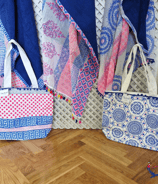 bags and sarongs towels
